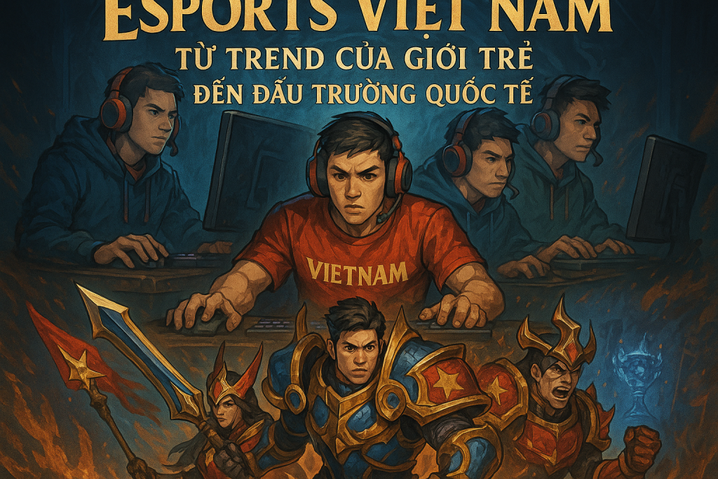 Esports Việt Nam: Từ Của Giới Trẻ Đến Đấu Trường Quốc Tế