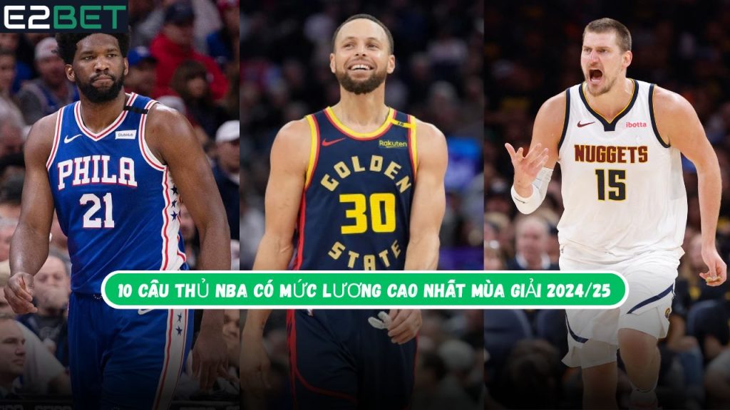 Cầu Thủ NBA Có Mức Lương Cao Nhất